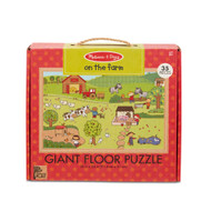 Melissa & Doug Natural Play Giant Floor Puzzle: On The Farm (35 Pieces)
